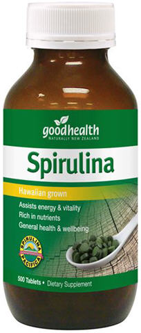 Good Health Spirulina Tablets 500