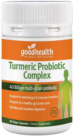 Good Health Turmeric Probiotic Complex Capsules 30 - expiry 09/20