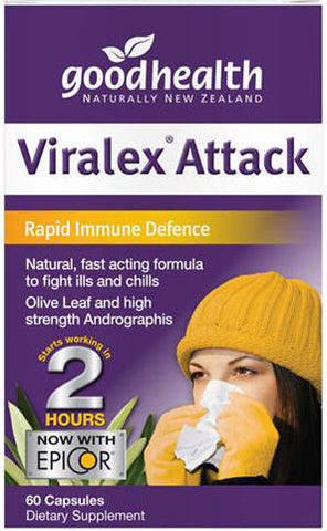 Good Health Viralex Attack with Epicor Capsules 60