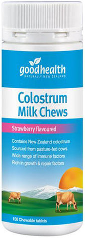 Good Health Milk Colostrum Chews Strawberry 150