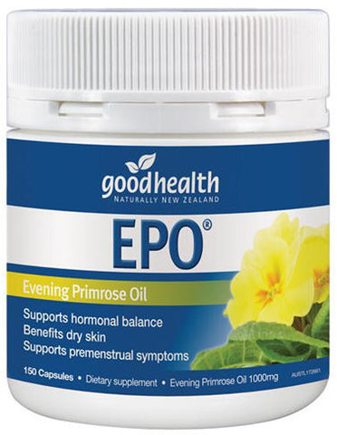 Good Health EPO Evening Primrose Oil Capsules 150