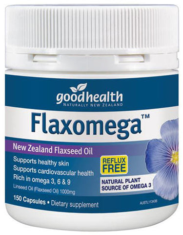 Good Health Flaxomega Flaxseed 1000mg Capsules 150