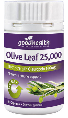Good Health Olive Leaf 25,000 Capsules 30