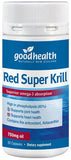 Good Health Red Super Krill 750mg Capsules 60