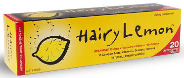 Hairy Lemon Effervescent Tablets 20