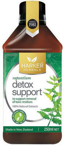 Harker Herbals Detox Support - Rapuntium 250ml