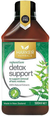 Harker Herbals Detox Support - Rapuntium 500ml