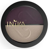 INIKA Pressed Mineral Eye Shadow Duo Plum & Pearl 3.9g