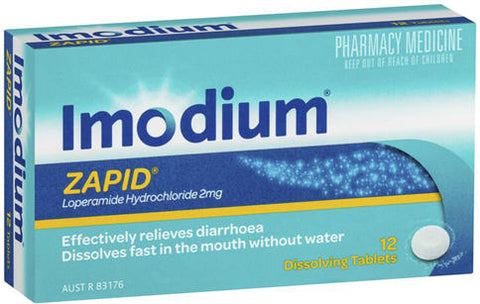 Imodium Zapid Tablets 12