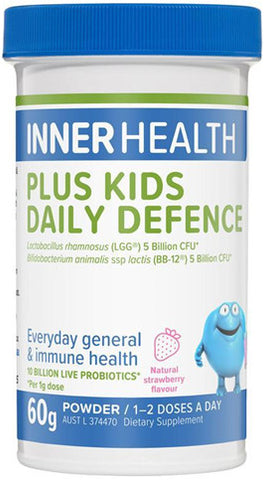 Inner Health Plus Kids Daily Defence Powder Strawberry 60g