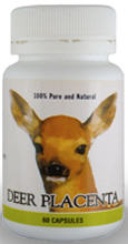 Kiwi Natural Health Deer Placenta Capsules 60