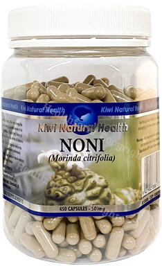 Kiwi Natural Health Noni Capsules 500mg 450