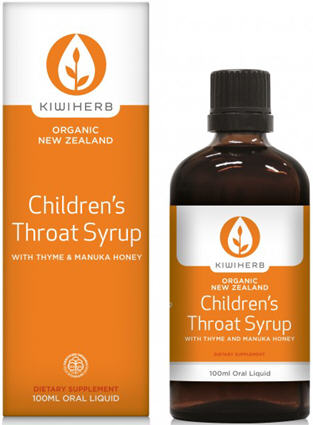 Kiwiherb Children's Throat Syrup 100ml