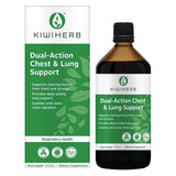 Kiwiherb Dual-Acting Chest & Lung Support Oral Liquid 200ml - New Zealand Only