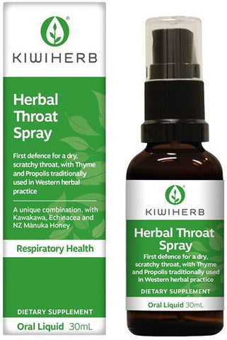Kiwi Herb Herbal Throat Spray 30ml