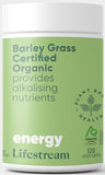 Lifestream Barley Grass Certified Organic 500mg Capsules 120
