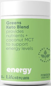 Lifestream Greens Keto Blend Powder 200g - New Zealand Only