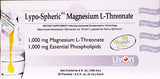 LivOn Lypo-Spheric Magnesium L-Threonate Sachets 30