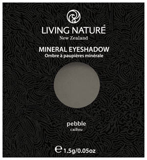 Living Nature Mineral Eyeshadow Pebble (Matte - Dark Grey)