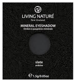 Living Nature Mineral Eyeshadow Slate (Matte - Soft Black)