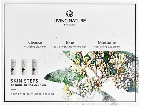 Living Nature Skin Steps To Nourish Normal Skin