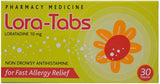Lora-Tabs Allergy and Hayfever Tablets 30