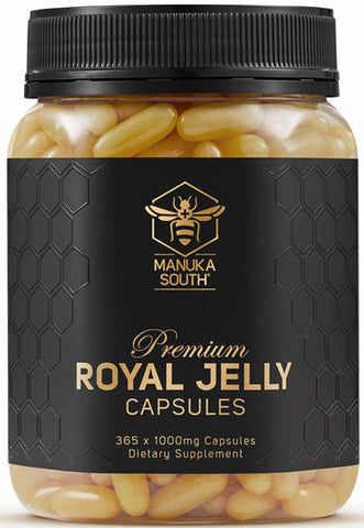 Manuka South Royal Jelly 0.3% 1000mg Capsules 365