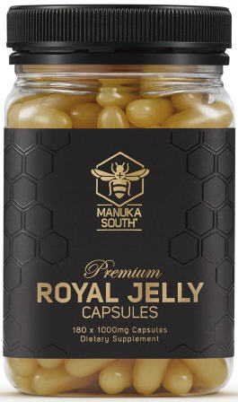 Manuka South Royal Jelly 0.3% 1000mg Capsules 180