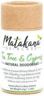 Matakana Skincare Natural Deodorant Tea Tree & Cypress 45g