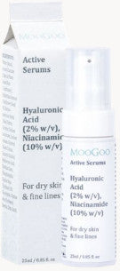MooGoo Hyaluronic Acid (2% w/v) Niacinamide (10% w/v) Active Serum 25ml