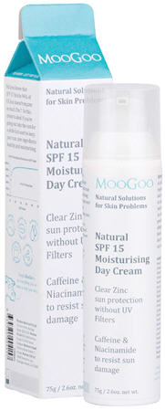 MooGoo Natural SPF 15 Moisturising Day Cream 75g