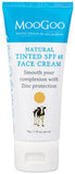 MooGoo Natural Tinted SPF 40 Face Cream 50g