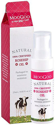 MooGoo Rosehip Oil 100% Certified Organic 25ml