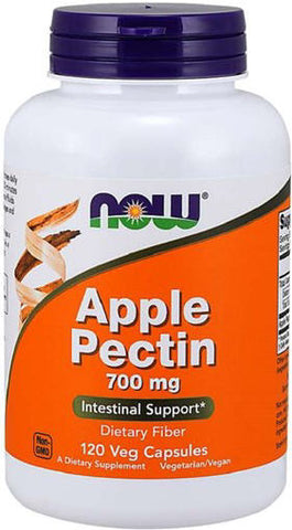 NOW Apple Pectin 700mg Capsules 120