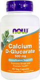 NOW Calcium D-Glucarate 500mg Veg Capsules 90