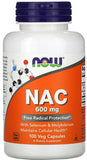 NOW NAC 600mg with Selenium and Molybdenum Capsules 100