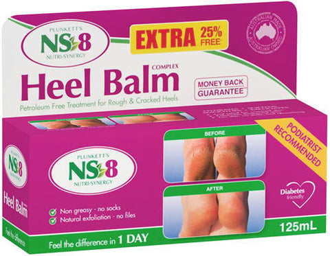 NS-8 Heel Balm 125ml - 25% Extra