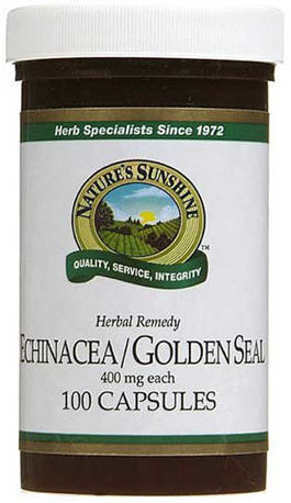 Nature's Sunshine Echinacea / Golden Seal Capsules 100