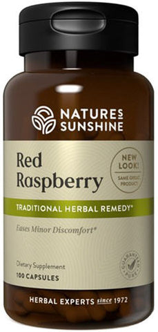 Nature's Sunshine Red Raspberry Capsules 100