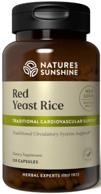 Nature's Sunshine Red Yeast Rice Capsules 120