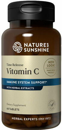 Nature's Sunshine Vitamin C Time Release Tablets 60