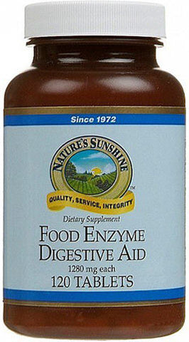 Nature's Sunshine Protein Digestive Aid Tablets 180