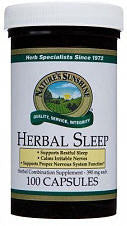 Nature's Sunshine Herbal Sleep Capsules 100