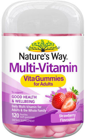 Nature's Way Multi Vitamin VitaGummies Adults 120 - New Zealand Only