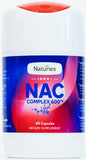 Naturies NAC N-Acetyl-Cysteine 600mg Capsules 60