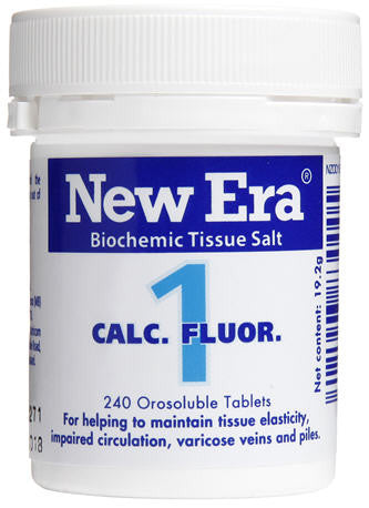 New Era 1 Calc Fluor Orosoluble Tablets 240