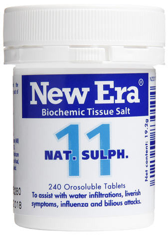 New Era 11 Nat Sulph Orosoluble Tablets 240