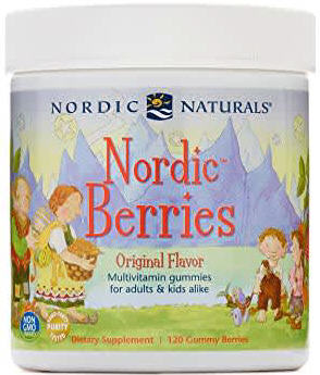 Nordic Berries Original Flavour Gummy Berries 120 - New Zealand Only