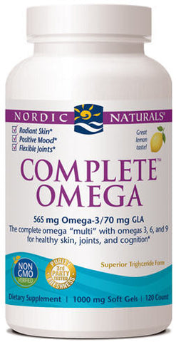 Nordic Naturals Complete Omega Soft Gels 120