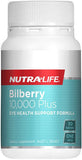 Nutra-Life Bilberry 10,000 Plus Lutein Complex Tablets 30